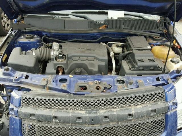 2CNDL73FX76041847 - 2007 CHEVROLET EQUINOX LT BLUE photo 7