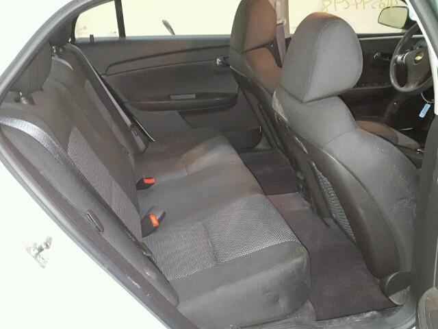 1G1ZC5EB2A4117913 - 2010 CHEVROLET MALIBU 1LT WHITE photo 6