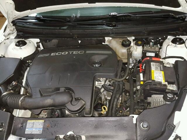 1G1ZC5EB2A4117913 - 2010 CHEVROLET MALIBU 1LT WHITE photo 7