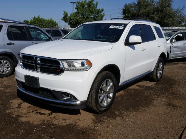 1C4RDJDG0FC923188 - 2015 DODGE DURANGO LI WHITE photo 2