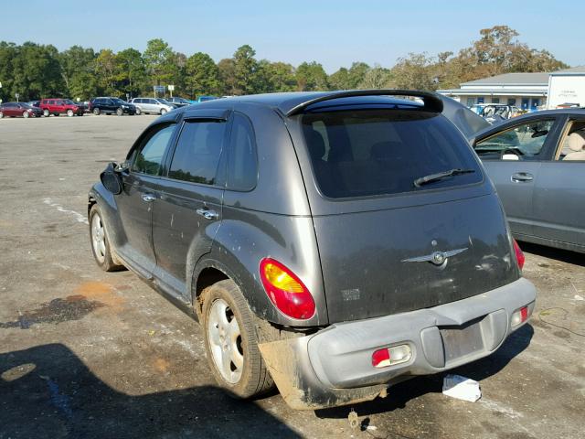 3C4FY58B92T382508 - 2002 CHRYSLER PT CRUISER GRAY photo 3