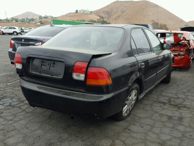 1HGEJ6507TL049778 - 1996 HONDA CIVIC LX BLACK photo 4