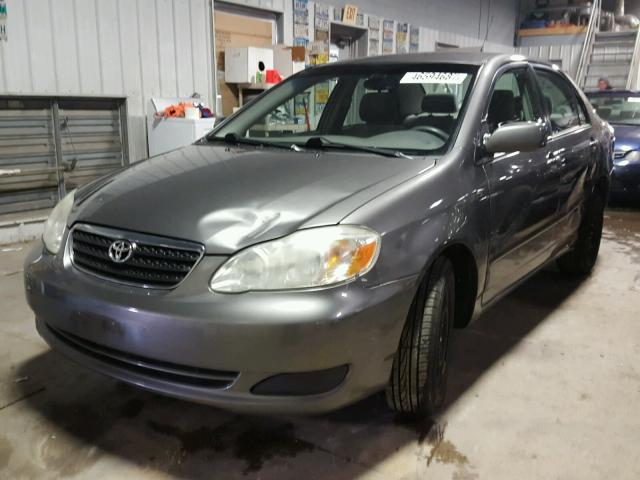 1NXBR32E65Z439157 - 2005 TOYOTA COROLLA GRAY photo 2