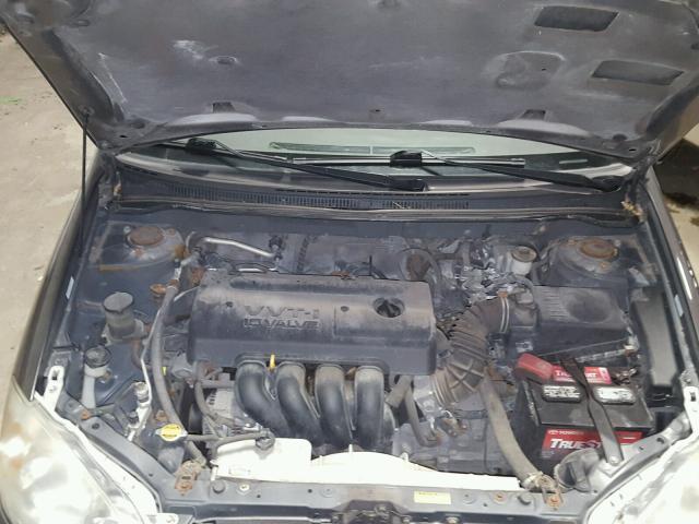 1NXBR32E65Z439157 - 2005 TOYOTA COROLLA GRAY photo 7