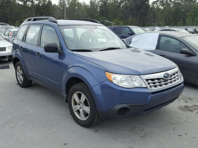 JF2SHBBCXBH760561 - 2011 SUBARU FORESTER 2 BLUE photo 1