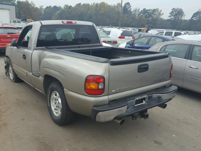 1GCEC14V63Z297610 - 2003 CHEVROLET SILVERADO TAN photo 3