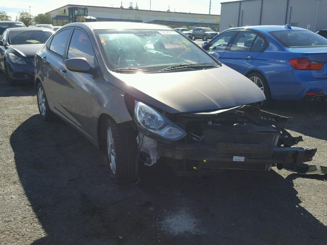 KMHCU4AE4DU427789 - 2013 HYUNDAI ACCENT GLS GOLD photo 1