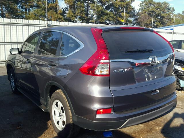 3CZRM3H36GG706143 - 2016 HONDA CR-V GRAY photo 3