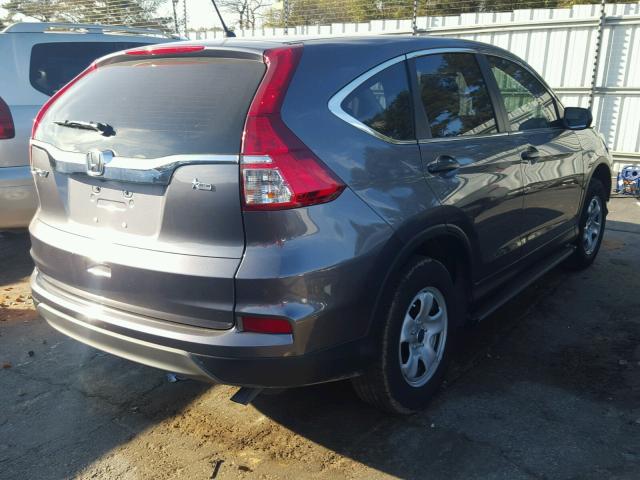 3CZRM3H36GG706143 - 2016 HONDA CR-V GRAY photo 4