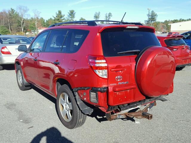 JTMZF33VX95012073 - 2009 TOYOTA RAV4 RED photo 3