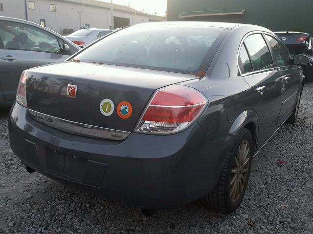 1G8ZV57757F126381 - 2007 SATURN AURA GRAY photo 4