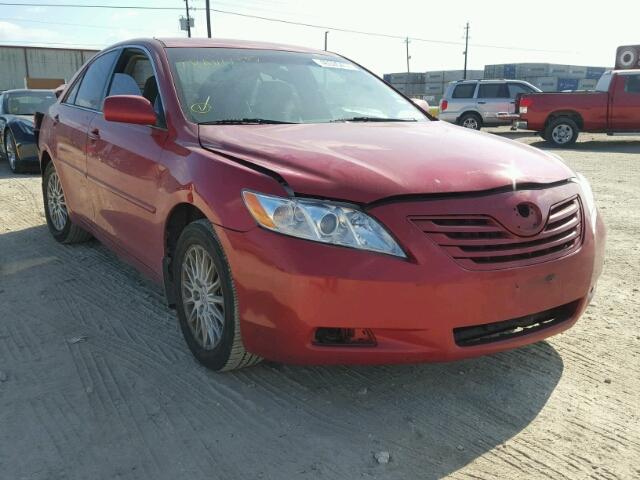 4T1BE46K49U345317 - 2009 TOYOTA CAMRY BASE MAROON photo 1