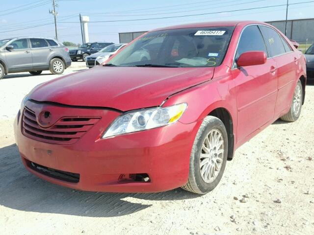 4T1BE46K49U345317 - 2009 TOYOTA CAMRY BASE MAROON photo 2