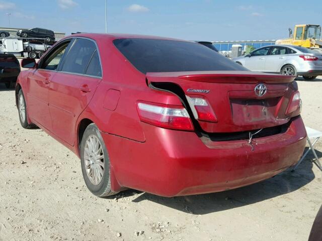 4T1BE46K49U345317 - 2009 TOYOTA CAMRY BASE MAROON photo 3