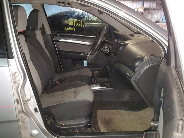 KL1TD66EX9B299741 - 2009 CHEVROLET AVEO LS SILVER photo 5