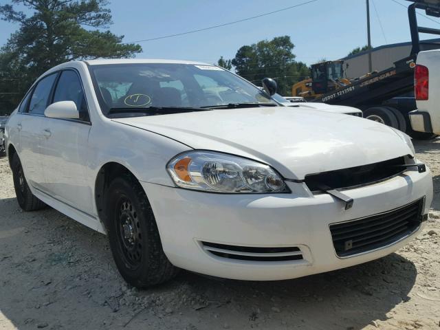 2G1WD5EM2A1217930 - 2010 CHEVROLET IMPALA POL WHITE photo 1