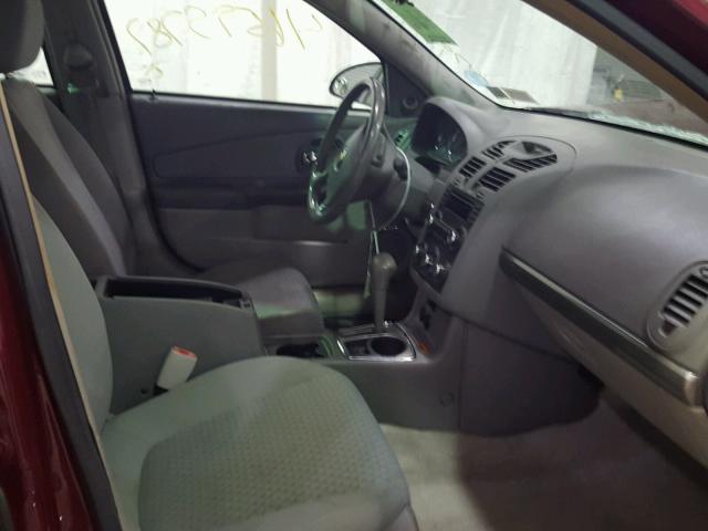 1G1ZT51F96F163162 - 2006 CHEVROLET MALIBU LT Tünd qırmızı foto 5