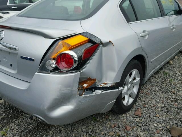 1N4CL21E48C284520 - 2008 NISSAN ALTIMA HYB SILVER photo 9