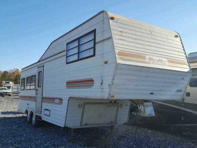 1M93M0N22G1019081 - 1986 MARA CAMPER WHITE photo 1