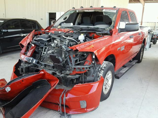 1C6RR6KT6ES314696 - 2014 RAM 1500 RED photo 2