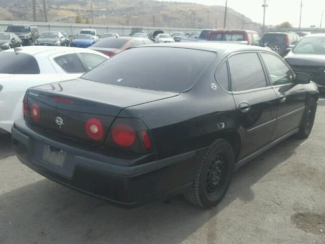 2G1WF52E859353235 - 2005 CHEVROLET IMPALA 黑色 照片 4