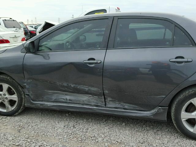 2T1BU4EE8BC732264 - 2011 TOYOTA COROLLA BA GRAY photo 9