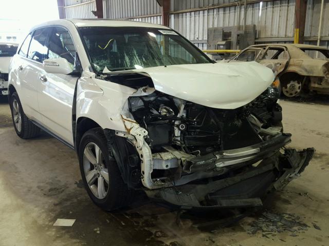 2HNYD2H63BH503056 - 2011 ACURA MDX TECHNO WHITE photo 1