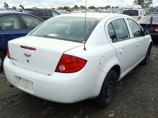 1G1AT58H797100130 - 2009 CHEVROLET COBALT LT WHITE photo 4