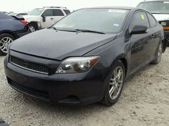 JTKDE177770187154 - 2007 TOYOTA SCION TC BLACK photo 2