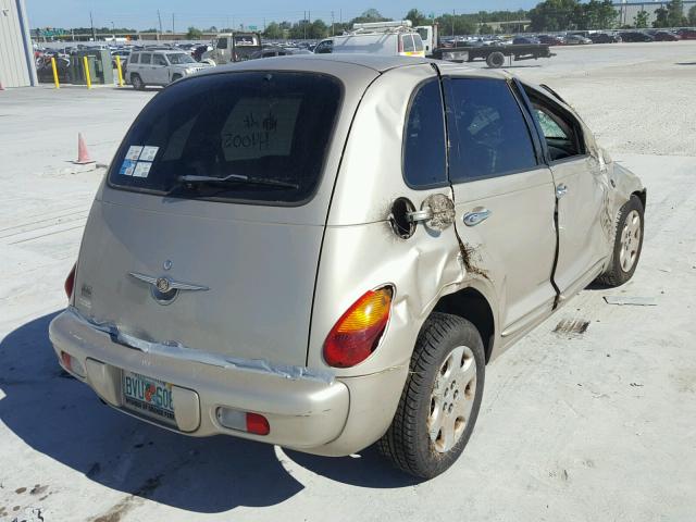 3C4FY58B45T586234 - 2005 CHRYSLER PT CRUISER GOLD photo 4