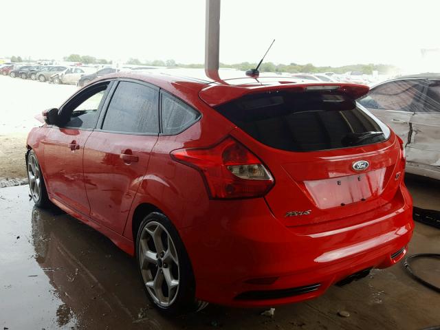 1FADP3L9XDL157893 - 2013 FORD FOCUS ST RED photo 3