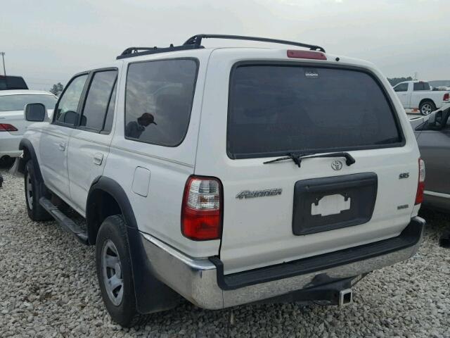 JT3GN86R810182427 - 2001 TOYOTA 4RUNNER SR WHITE photo 3