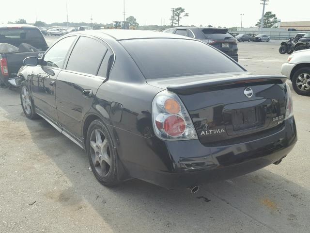 1N4BL11D23C103694 - 2003 NISSAN ALTIMA SE BLACK photo 3