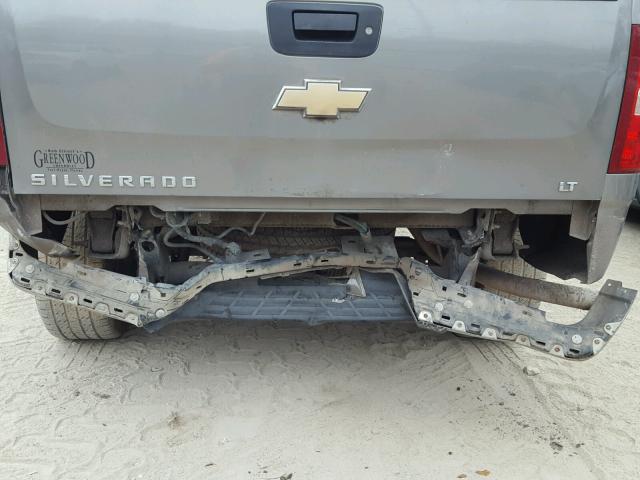 1GCEC19J48Z311288 - 2008 CHEVROLET SILVERADO GRAY photo 9