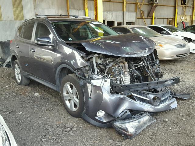 2T3WFREV9DW018841 - 2013 TOYOTA RAV4 XLE GRAY photo 1