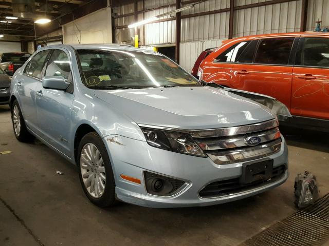 3FADP0L32BR272383 - 2011 FORD FUSION HYB BLUE photo 1