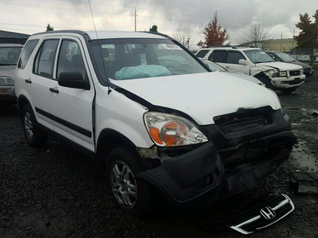 JHLRD68424C000532 - 2004 HONDA CR-V WHITE photo 1