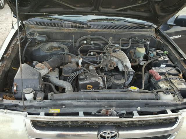 4TANL42N4XZ506977 - 1999 TOYOTA TACOMA BLACK photo 7