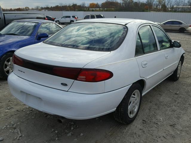 3FAFP13P8YR231069 - 2000 FORD ESCORT WHITE photo 4