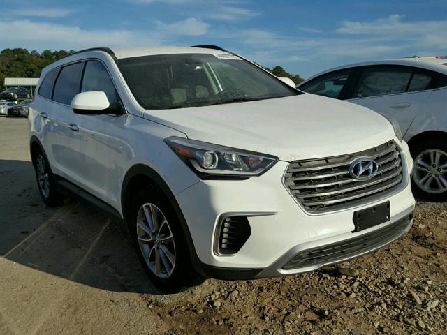 KM8SM4HF4HU172268 - 2017 HYUNDAI SANTA FE S WHITE photo 1