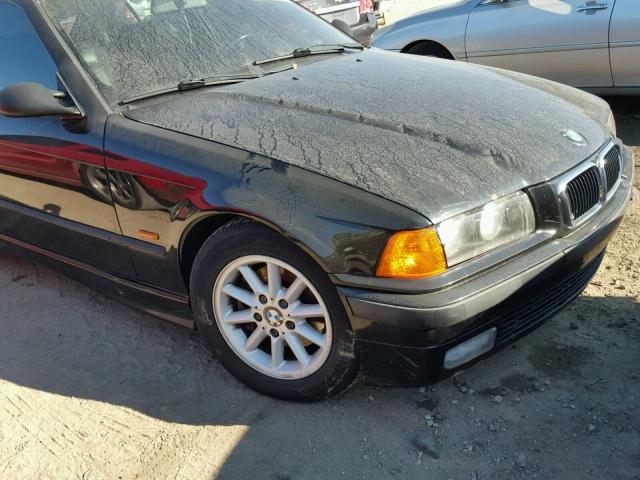 WBACD4322VAV50658 - 1997 BMW 328 I AUTO BLACK photo 9