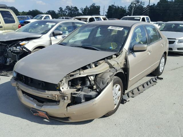 1HGCM56394A144521 - 2004 HONDA ACCORD LX GOLD photo 2