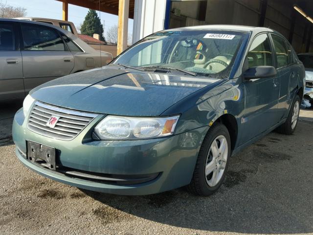 1G8AJ55F77Z106490 - 2007 SATURN ION LEVEL GREEN photo 2