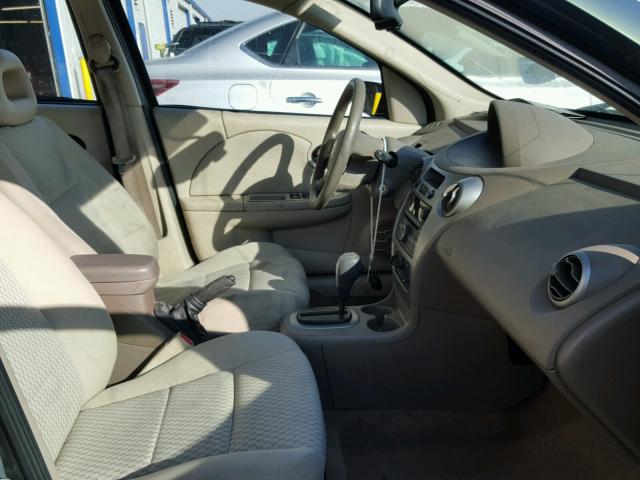 1G8AJ55F77Z106490 - 2007 SATURN ION LEVEL GREEN photo 5