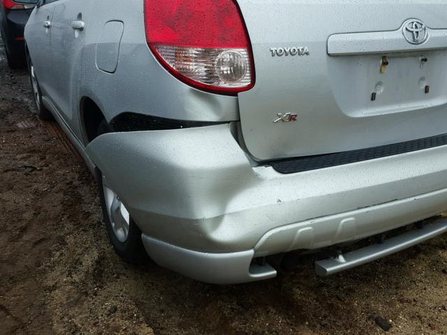 2T1KR32E94C246002 - 2004 TOYOTA COROLLA MA SILVER photo 9