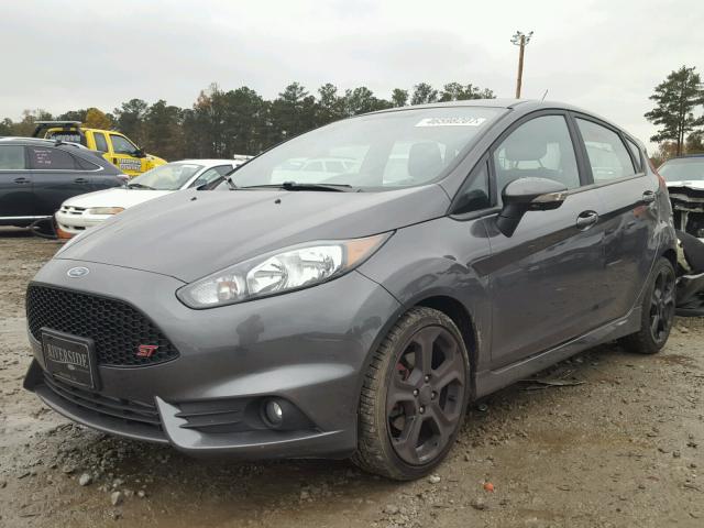 3FADP4GX9HM108879 - 2017 FORD FIESTA ST GRAY photo 2