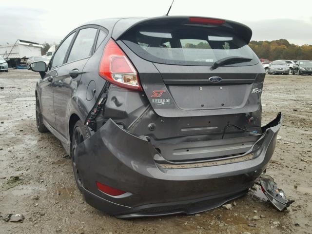 3FADP4GX9HM108879 - 2017 FORD FIESTA ST GRAY photo 3