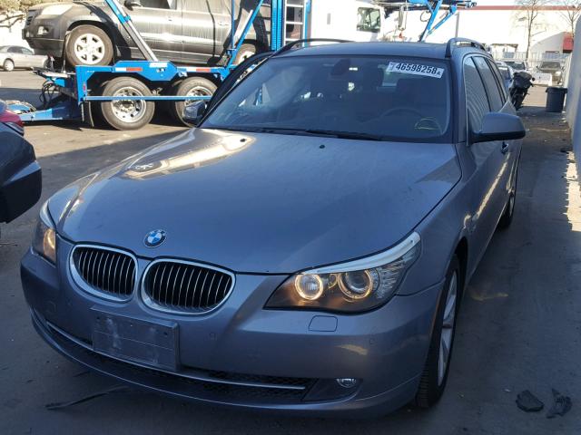 WBAPT7C52AC237687 - 2010 BMW 535 XI GRAY photo 2