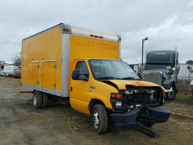 1FDWE3FL8ADA03510 - 2010 FORD ECONOLINE YELLOW photo 1