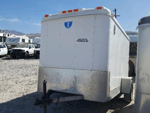 4RACS101X7K018006 - 2007 UTILITY TRAILER WHITE photo 2